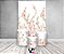 Painel De Festa Vertical 1,50 x 2,20 + Trio De Capas Cilindro - Flores Rosas Suave 106 - Imagem 2