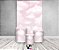 Painel De Festa Vertical 1,50 x 2,20 + Trio De Capas Cilindro - Céu de Nuvens Realistas Rosa 005 - Imagem 2