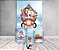 Painel De Festa Vertical 1,50 x 2,20 + Trio De Capas Cilindro - Natal Floresta de Neve 002 - Imagem 2