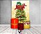Painel De Festa Vertical 1,50 x 2,20 + Trio De Capas Cilindro - Natal Árvore Mágica 009 - Imagem 2