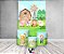 Painel De Festa Vertical 1,50 x 2,20 + Trio De Capas Cilindro - Fazendinha Aquarela 016 - Imagem 2