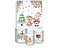 Painel De Festa Vertical 1,50 x 2,20 + Trio De Capas Cilindro - Papai Noel Cute Natal 031 - Imagem 1