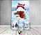 Painel De Festa Vertical 1,50 x 2,20 + Trio De Capas Cilindro - Papai Noel Cute 036 - Imagem 2
