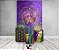 Painel De Festa Vertical 1,50 x 2,20 + Trio De Capas Cilindro - Carnaval Mascara Roxo 001 - Imagem 2