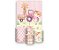Painel De Festa Vertical 1,50 x 2,20 + Trio De Capas Cilindro - Menina Cute Fazendinha Rosa 053 - Imagem 1