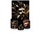 Painel De Festa Vertical 1,50 x 2,20 + Trio De Capas Cilindro - Mascara Carnaval Preto e Dourado 013 - Imagem 1