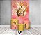 Painel De Festa Vertical 1,50 x 2,20 + Trio De Capas Cilindro - Mascara Dourada Carnaval Rosa 017 - Imagem 2
