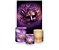 Painel De Festa Vertical 1,50 x 2,20 + Trio De Capas Cilindro - Mascara de Carnaval Roxo e Dourado 019 - Imagem 1