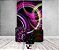 Painel De Festa Vertical 1,50 x 2,20 + Trio De Capas Cilindro - Efeito Neon Pink e Verde 016 - Imagem 2