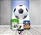 Painel De Festa Vertical 1,50 x 2,20 + Trio De Capas Cilindro - Bola de Futebol 001 - Imagem 2