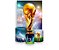 Painel De Festa Vertical 1,50 x 2,20 + Trio De Capas Cilindro - Futebol Copa do Mundo Troféu 006 - Imagem 1