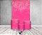 Painel De Festa Vertical 1,50 x 2,20 + Trio De Capas Cilindro - Efeito Glitter Pink 046 - Imagem 2