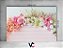 Fundo Fotográfico 2,20 x 1,50 - Gestante Rosa com Flores 189 - Imagem 2