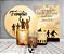 Kit 2 Painéis De Festa + Trio De Capas Cilindro - Culto de Família Dourado 019 - Imagem 2