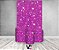 Painel De Festa Vertical 1,50 x 2,20 + Trio De Capas Cilindro - Efeito Glitter Roxo 062 - Imagem 2