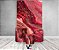 Painel De Festa Vertical 1,50 x 2,20 + Trio De Capas Cilindro - Efeito Mármore Vermelho com Dourado 070 - Imagem 2