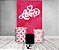 Painel De Festa Vertical 1,50 x 2,20 + Trio De Capas Cilindro - Dia dos Namorados Amor Vermelho 002 - Imagem 2