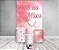 Painel De Festa Vertical 1,50 x 2,20 + Trio De Capas Cilindro - Dia das Mães Corações Rosas 077 - Imagem 2
