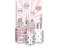 Painel De Festa Vertical 1,50 x 2,20 + Trio De Capas Cilindro - Super Heroína Rosa 014 - Imagem 1