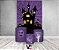 Painel De Festa Vertical 1,50 x 2,20 + Trio De Capas Cilindro - Halloween Roxo Castelo Assombrado 013 - Imagem 2