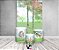 Painel De Festa Vertical 1,50 x 2,20 + Trio De Capas Cilindro - Jardim Balanço Floral 015 - Imagem 2