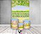 Painel De Festa Vertical 1,50 x 2,20 + Trio De Capas Cilindro - Jardim Flores 043 - Imagem 2