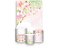 Painel De Festa Vertical 1,50 x 2,20 + Trio De Capas Cilindro - Flores Rosa com Verde Aquarela 059 - Imagem 1