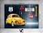 Fundo Fotográfico 2,20 x 1,50 -  Dia dos Pais Fusca Amarelo 145 - Imagem 2