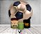 Painel De Festa Redondo 1,50 x 1,50 + Trio De Capas Cilindro - Bola de Futebol de Ouro 016 - Imagem 2