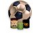 Painel De Festa Redondo 1,50 x 1,50 + Trio De Capas Cilindro - Bola de Futebol de Ouro 016 - Imagem 1