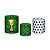 Trio De Capas De Cilindro - Futebol Verde com Troféu 020 - Imagem 1