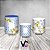 Trio De Capas De Cilindro - Azulejo Mediterrâneo com Limões Sicilianos 066 - Imagem 2