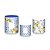 Trio De Capas De Cilindro - Azulejo Mediterrâneo com Limões Sicilianos 066 - Imagem 1