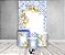 Painel De Festa Vertical 1,50 x 2,20 + Trio De Capas Cilindro - Azulejo Mediterrâneo com Limões Sicilianos 071 - Imagem 2
