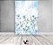 Painel De Festa Vertical 1,50 x 2,20 - Jardim com Floral Azul Aquarelado 066 - Imagem 2