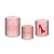 Trio De Capas De Cilindro - Princesa 15 Anos Rosa com Efeito Glitter 026 - Imagem 1
