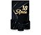 Painel De Festa Vertical 1,50 x 2,20 + Trio De Capas Cilindro - 18 Anos Preto com Dourado 198 - Imagem 1