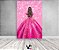 Painel De Festa Vertical 1,50 x 2,20 - Princesa Pink Efeito Glitter 204 - Imagem 2