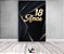 Painel De Festa Vertical 1,50 x 2,20 - 18 Anos Preto com Dourado 210 - Imagem 2