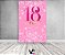Painel De Festa Vertical 1,50 x 2,20 - 18 Anos Pink Efeito Glitter 214 - Imagem 2