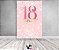 Painel De Festa Vertical 1,50 x 2,20 - 18 Anos Rosa Suave Efeito Glitter 215 - Imagem 2