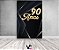 Painel De Festa Vertical 1,50 x 2,20 - 90 Anos Preto com Dourado 231 - Imagem 2