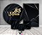 Kit 2 Painéis De Festa + Trio De Capas Cilindro - 85 Anos Preto com Dourado 087 - Imagem 2