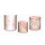 Trio De Capas De Cilindro - 15 Anos Efeito Marmorizado Rosa com Branco 029 - Imagem 1