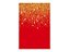 Painel De Festa Vertical 1,50 x 2,20 - Vermelho Efeito Glitter Dourado 101 - Imagem 1