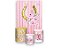 Painel De Festa Vertical 1,50 x 2,20 + Trio De Capas Cilindro - Boiadeira com Flores Rosa 050 - Imagem 1