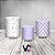 Trio De Capas De Cilindro - Flores de Lavanda Suave 088 - Imagem 2