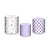 Trio De Capas De Cilindro - Flores de Lavanda Suave 088 - Imagem 1