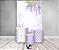 Painel De Festa Vertical 1,50 x 2,20 + Trio De Capas Cilindro - Flores de Lavanda Suave 111 - Imagem 2
