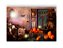Fundo Fotográfico 2,20 x 1,50 - Halloween Abóboras e Teias de Aranha 045 - Imagem 1
